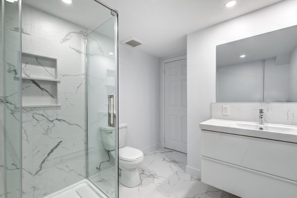 Basement Bathroom Construction in Clifton Park