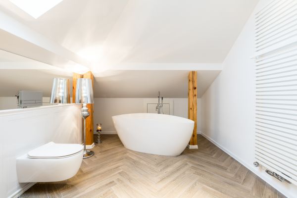 Attic Bathroom Renovation in Clifton Park